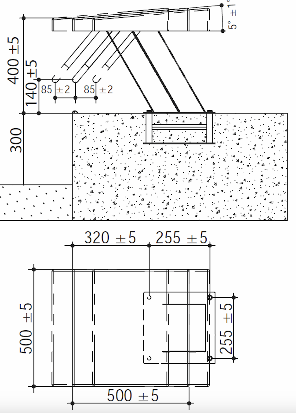   Gemas H=700 AISI 304 (14111)